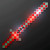 Custom Light Up 8-Bit Christmas Sword Pixel Toy