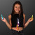Custom Assorted Colors 4" Mini Glow Sticks - Lifestyle View 