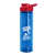 24 oz. Slim Fit Water Bottles with Drink-Thru Lid - Translucent Blue