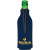 Custom American Made Zipper Bottle Cooler - Navy