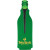 Custom American Made Zipper Bottle Cooler - Kelly Green