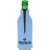 Custom American Made Zipper Bottle Cooler - Carolina Blue