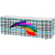 Custom Premium rPET Polyester, All Over Full color Table Skirt, 3-Sided, 8 Foot