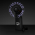 Custom Pre-Programmed Black Mini Fans with White LEDs - In Use 