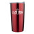 Custom 20 oz. Stainless Steel Vacuum Traveler Red