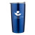 Custom 20 oz. Stainless Steel Vacuum Traveler Blue