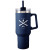 Custom Frosty 40 oz Tumbler - Navy