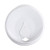 Custom 16 oz. The Cup - White - Lid