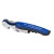 Custom Sommelier Wine Opener - Blue Side View