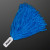 Custom Economy Blue Pom Poms (Non-Light Up)