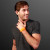 Custom Orange Fashion LED Bracelets - Lifestyle View 