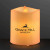 Custom LED Mini Pillar Candles, Tall Tealights 1.75"