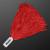 Custom Economy Red Pom Poms (Non-Light Up)