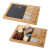 Custom Slate Cheese Board Set - Front View