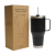 Custom 40 oz Mega Tumbler with Handle - Black 
