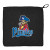 Custom Soft Microfiber Rally Towel - Black