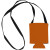 Custom American Made Hands-Free Can Cooler - Texas orange 