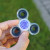 Custom Safety Spin-It Stress Reliever - Translucent Frost Lifestyle View