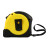 Custom 25' Tape Measure - Yellow Back View