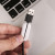 Custom Cordstop Cable Protector - White lifestyle View 