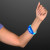 Custom Blue LED Flashing Sound Activated Bracelets - Lifestyle View 