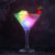 Custom Hollywood Ice Multicolor LED Glow Cubes, Patent D552,633S - Lifestyle View 