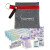 Custom Heathered First Aid Kit - Red