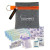 Custom Heathered First Aid Kit - Orange