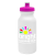 Full Color Customized Sport Bottle 20 Oz White Lid | Promotional Water Bottle