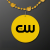 Custom Yellow Football Helmet Bead Necklaces with Yellow Medallion (NON-LIGHT UP)