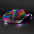 Custom Light Up Cowboy Rainbow Hat with Black Band