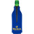 Custom American Made Zipper Bottle Cooler - Royal