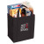Custom Non-Woven Grocery Tote - Black