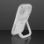 Custom White Fan with Kickstand, 2-Speed, Non-Light Up - Back View 