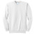 Essential Fleece Crewneck Color Sweatshirt - White