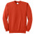 Essential Fleece Crewneck Color Sweatshirt - Orange