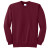 Essential Fleece Crewneck Color Sweatshirt - Cardinal