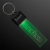 Custom Laser Engraved - Jade Green LED Keychain Light