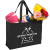 Custom Non-Woven Shopping Tote - Black