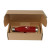 Custom 17 oz. Cascade Bottle with Gift Box - Brick Red 