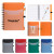 Custom Tri-Pocket Notebook & Pen - All Colors 