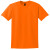 Safety Orange Adult Blend Logo T-Shirt- Gildan