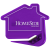 Custom House Letter Slitter - Translucent Purple 