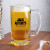 Custom 16 oz. Burnsville Beer Stein - Clear