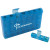 Custom 28 Compartment Med Minder - Translucent Blue 