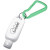 Custom 1.8 oz. SPF 30 Sunscreen w/ Carabiner - White With Translucent Green 
