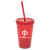 Custom 16 . Sozemi-Pro Tumbler - Translucent Red