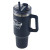 Custom 40 oz. Alaskan Stainless Steel Mug - Matte Navy Top View 