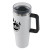 Custom 30 oz. Vancouver Stainless Steel Mug - Matte White Side View 