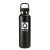 Custom 20 oz. Matterhorn Stainless Steel Bottle - Matte Black 
